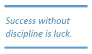 Success Without Luck